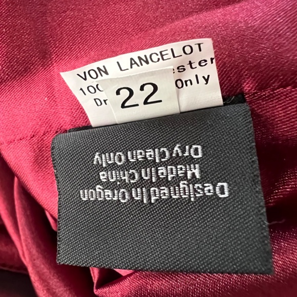 WOW!!  VON LANCELOT 'Gilded Age' Fitted Jacket with Draped & Bustled Skirt - 22 - Picture 8 of 16